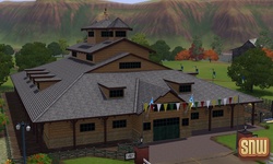 The Sims 3 Pets: Appaloosa Plains community lot