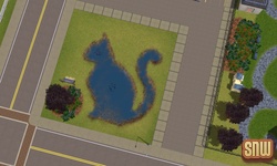 The Sims 3 Pets: Cat Pond