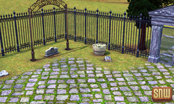 The Sims 3 Pets: Appaloosa Plains Pet Cemetery