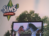 The Sims 3 Pets at Gamescom