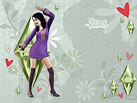 The Sims 10th Anniversary wallpapers (Desktop)