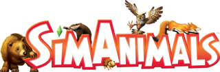 SimAnimals logo with artwork