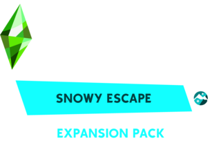 The Sims 4: Snowy Escape logo