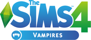 The Sims 4: Vampires old logo