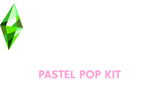 The Sims 4: Pastel Pop Kit logo
