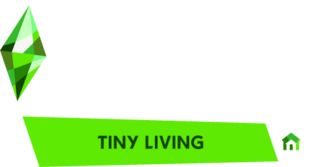 The Sims 4 Tiny Living Stuff logo