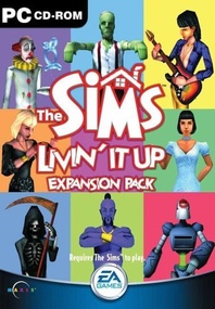 The Sims: The Sims: Livin' It Up box art packshot