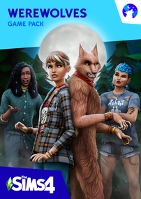 The Sims 4: Werewolves cover box art packshot