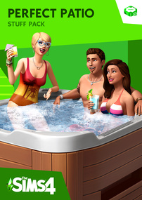 The Sims 4: Perfect Patio Stuff packshot cover box art