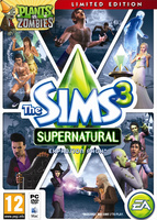 The Sims 3: Supernatural (Limited Edition) packshot box art