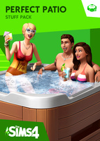 The Sims 4: Perfect Patio Stuff packshot cover box art