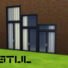 De Stijl Doors for The Sims 4