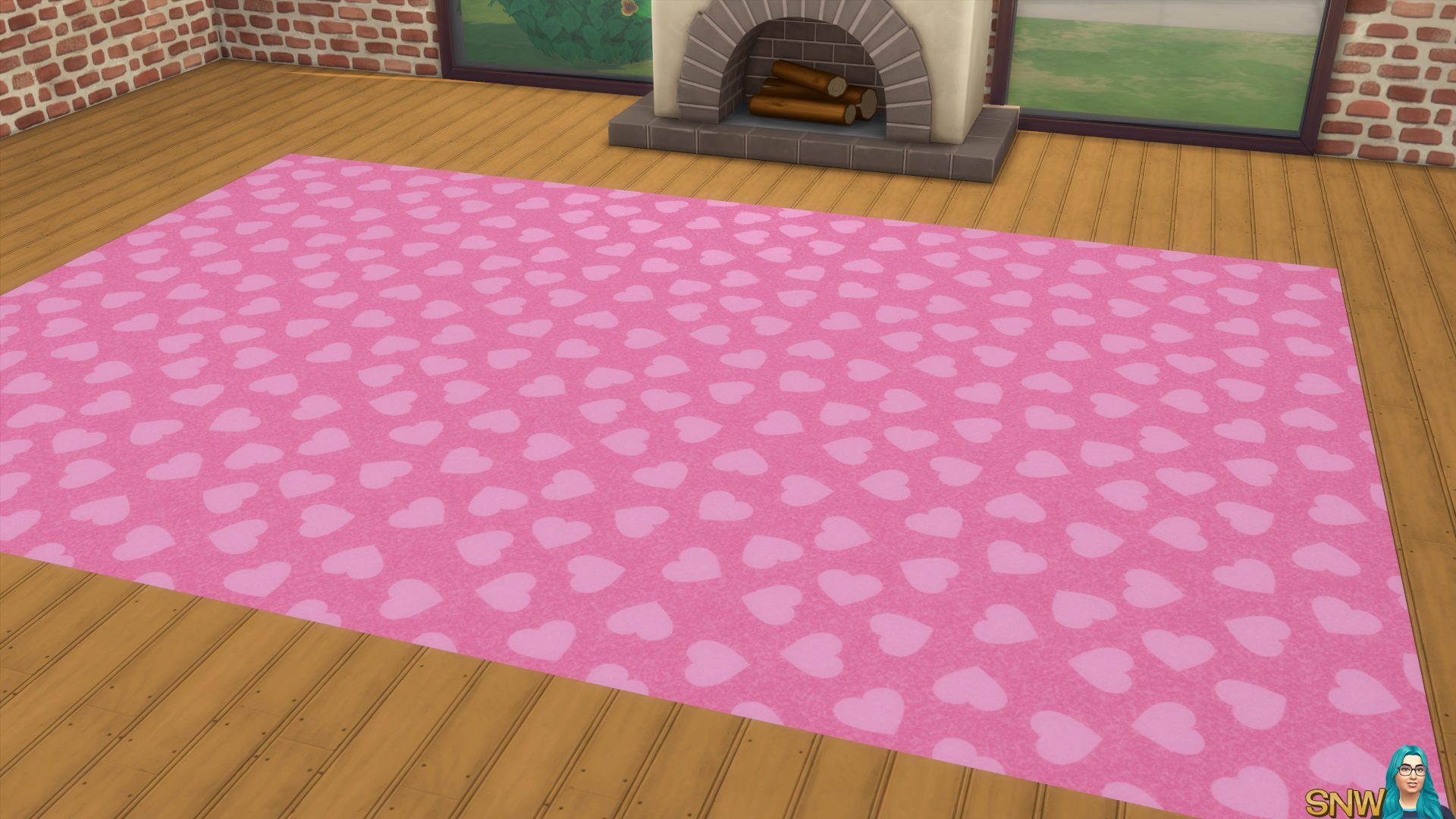 Valentine&#039;s Day 2018 / Love Carpets #6 (Hearts - Full - Small - Light)