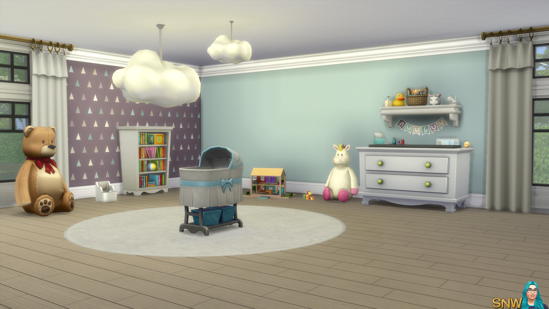 Nursery Walls Set #3 - Basics + Triangles