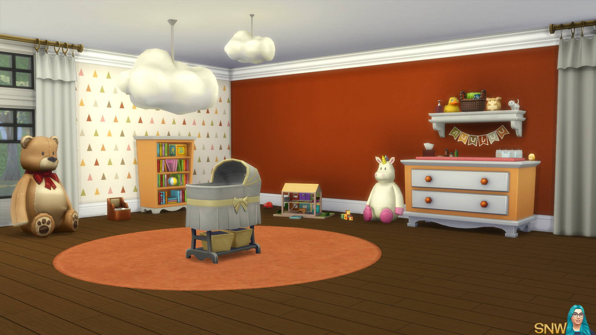 Nursery Walls Set #4 - Basics + Triangles