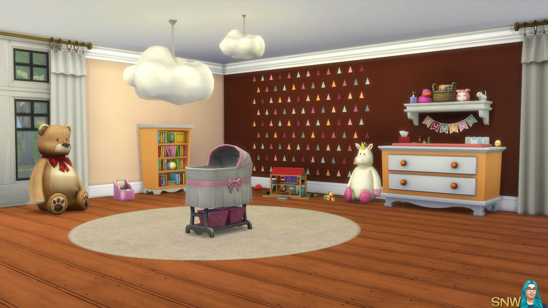 Nursery Walls Set #7 - Basics + Triangles