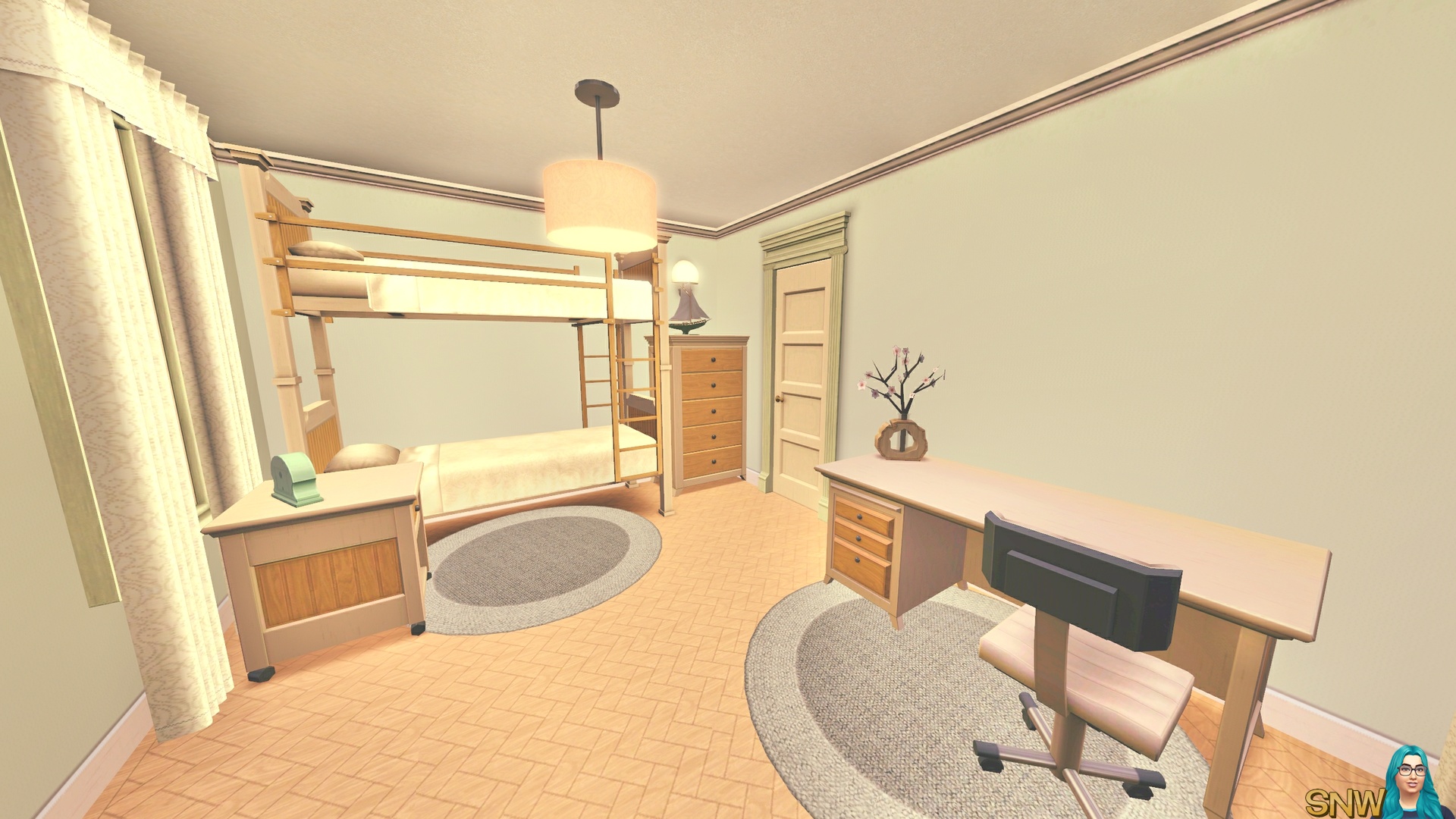 Minty &amp; Peach Beach House