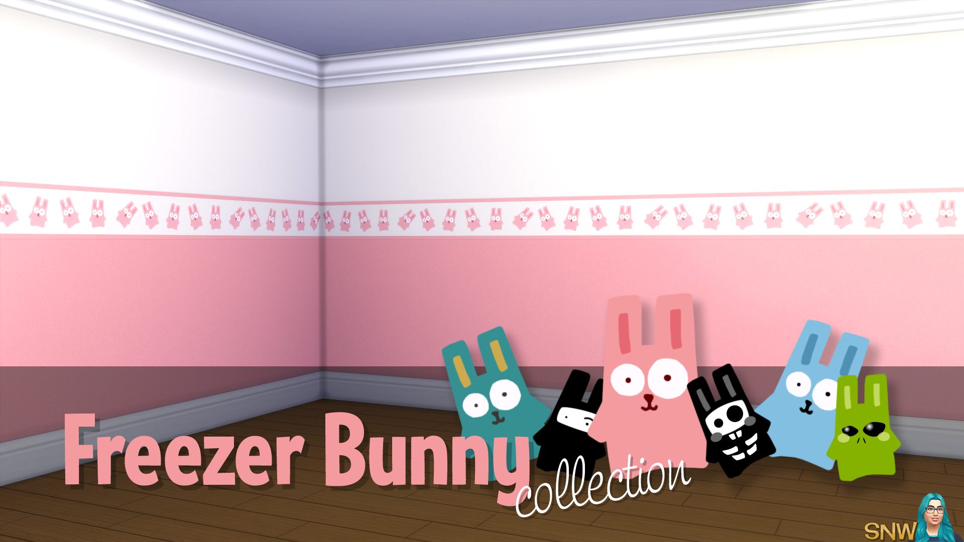 Freezer Bunny Collection: Middle Border Wallpapers