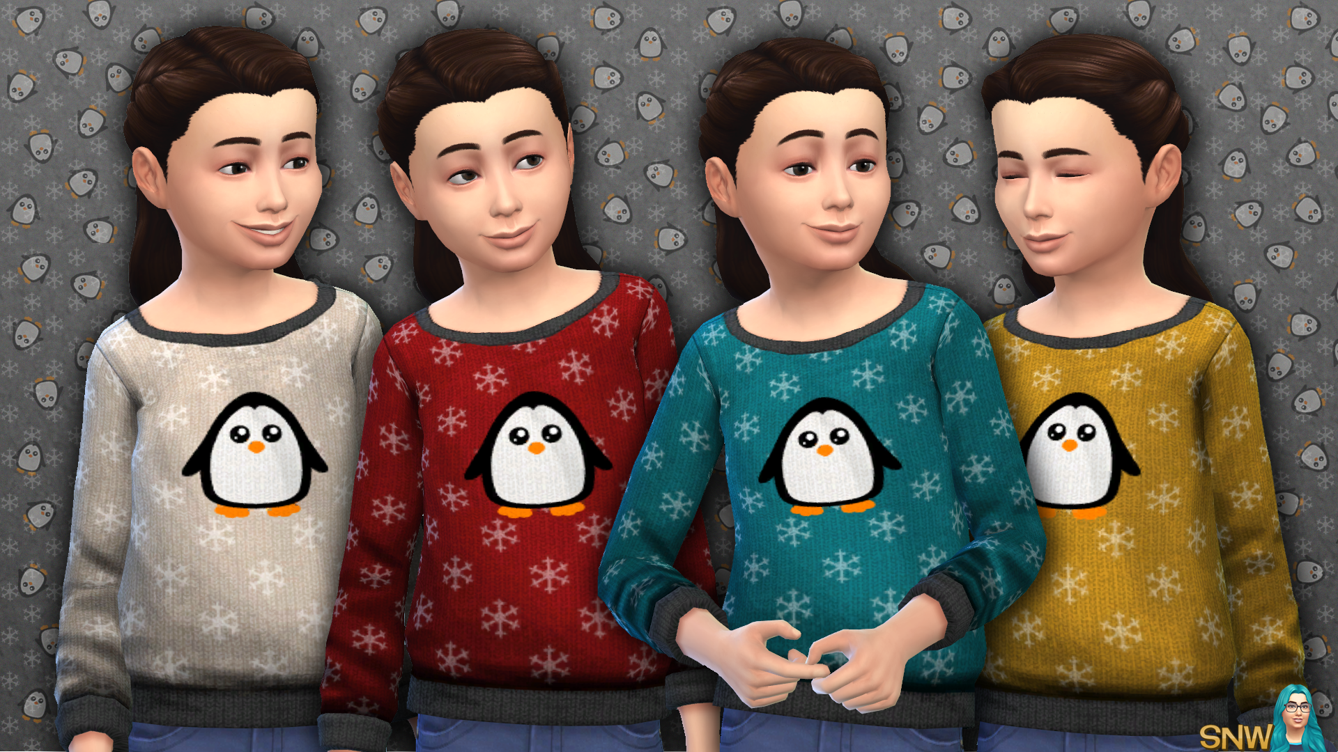 Children&#039;s Penguin Sweater