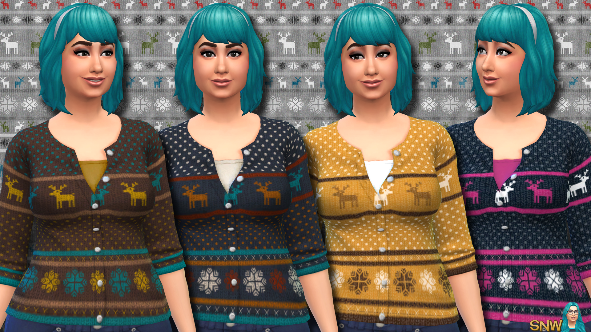 Fair Isle Christmas Cardigans for Women