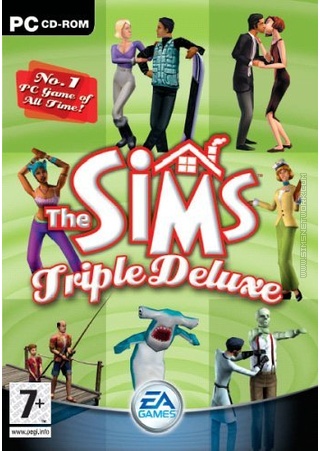 The Sims: Triple Deluxe box art packshot