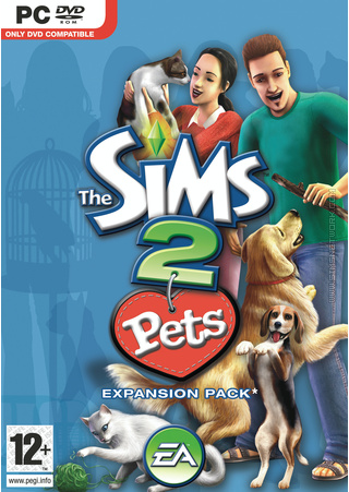 The Sims 2: Pets box art packshot