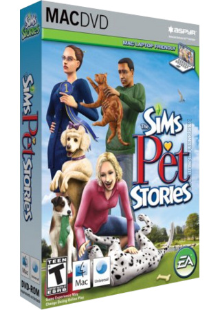 The Sims: Pet Stories for Mac box art packshot