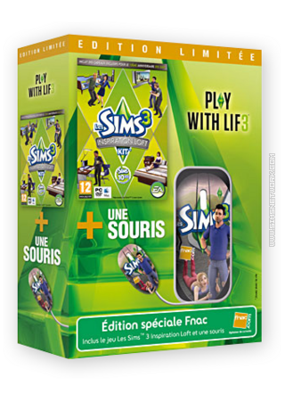 Les Sims 3: Kit Inspiration Loft + Souris (Edition Limitée) packshot box art