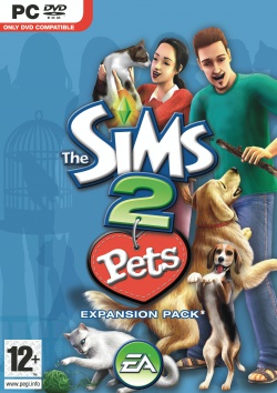 The Sims 2: Pets box art packshot