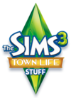 The Sims 3: Town Life Stuff logo