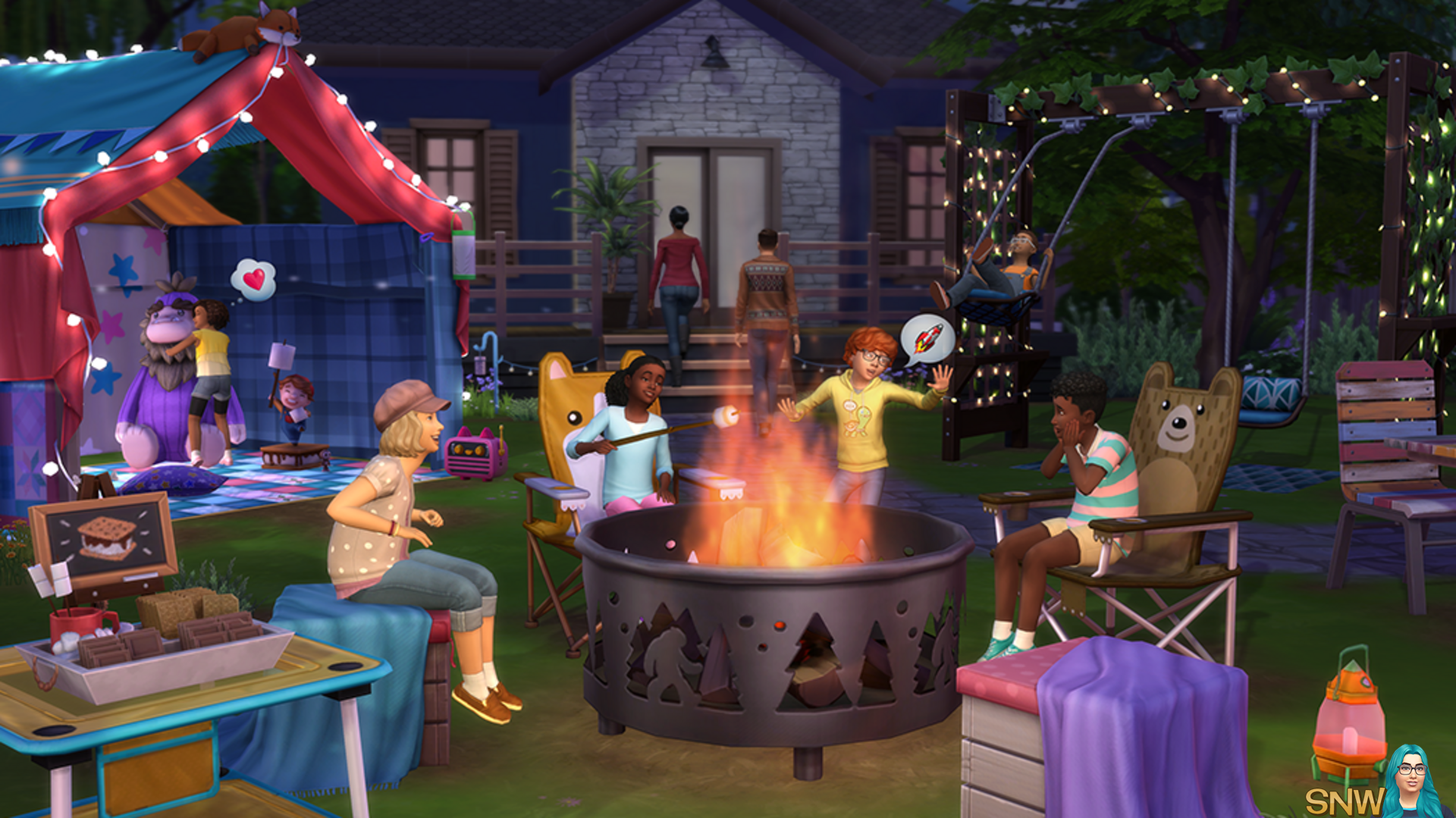 The Sims 4: Little Campers Kit The Sims 4: Little Campers Kit Screenshots