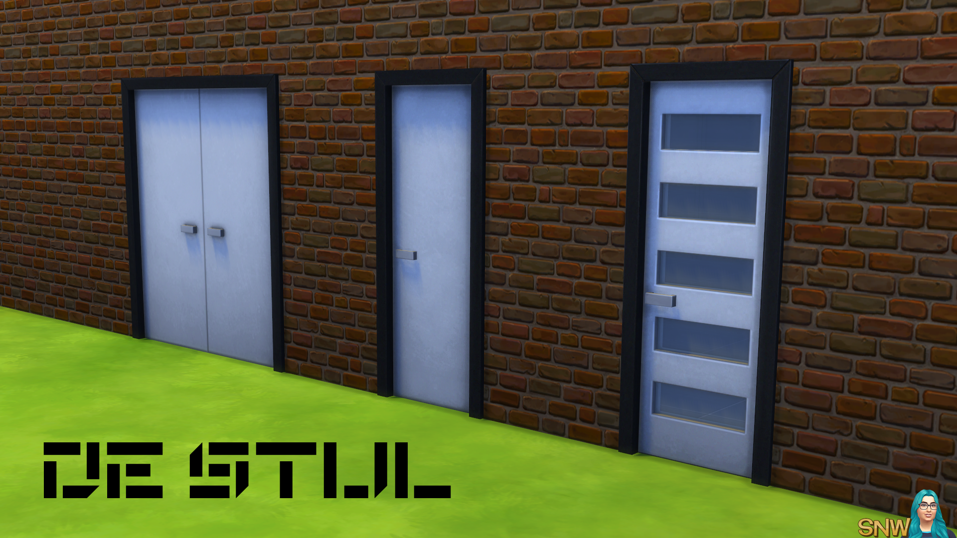 De Stijl Modern Front Door 6 Snw Mysimsnetwork Com De Stijl Modern Front Door 6 Snw Mysimsnetwork Com